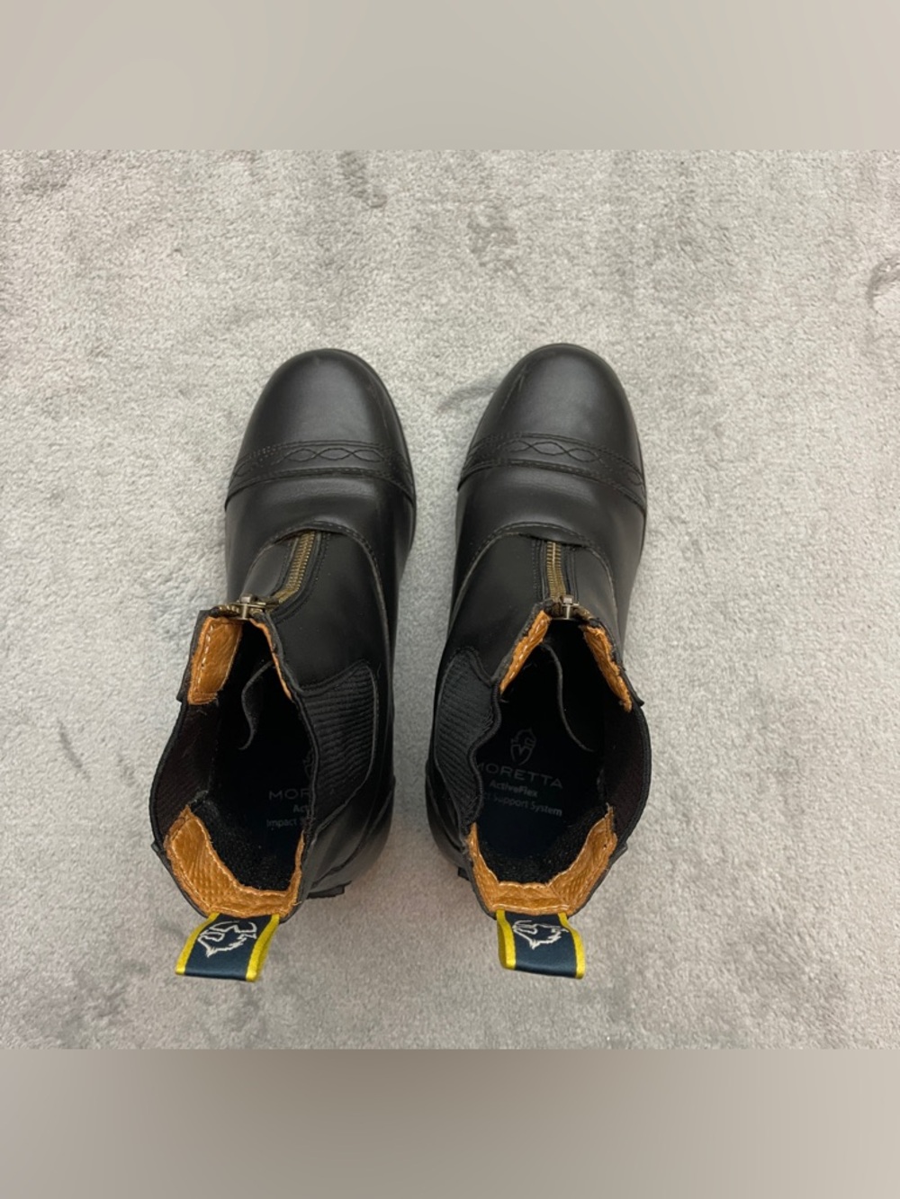 Shires Equestrian 1928 9963 Moretta CLIO PADDOCK Black Boots Girls Kids Sz US.4 - Picture 5 of 11